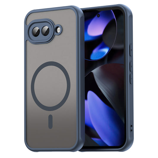 MagSafe-deksel for Google Pixel 9a, Techsuit, HaloFrost II, Marineblå