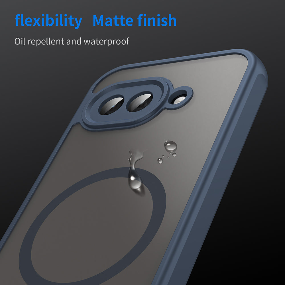 MagSafe-deksel for Google Pixel 9a, Techsuit, HaloFrost II, Marineblå