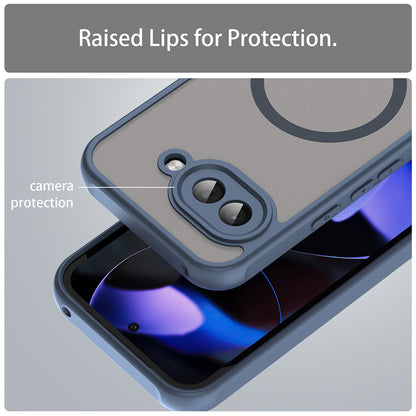 MagSafe-deksel for Google Pixel 9a, Techsuit, HaloFrost II, Marineblå