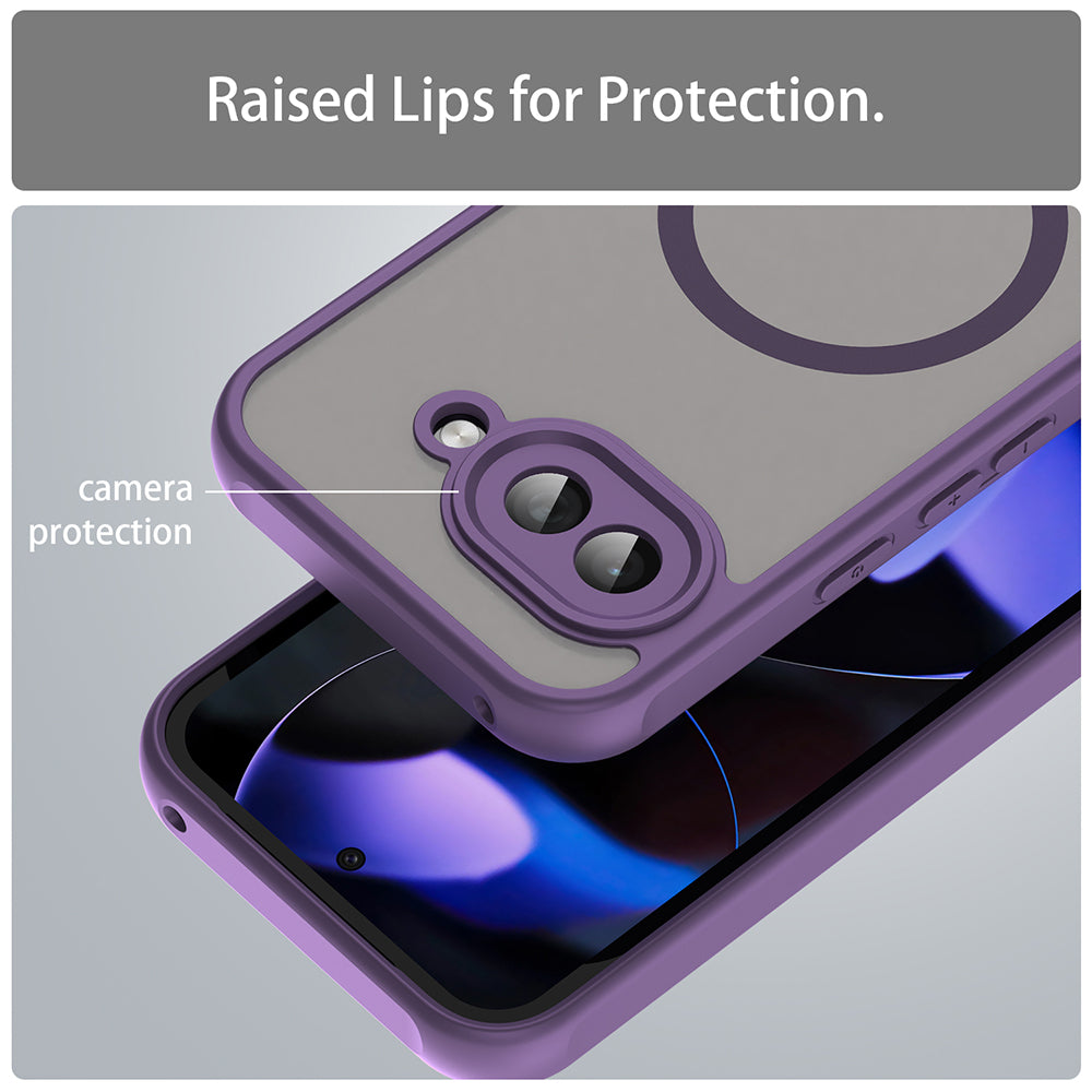 MagSafe-deksel for Google Pixel 9a, Techsuit, HaloFrost II, Lilla