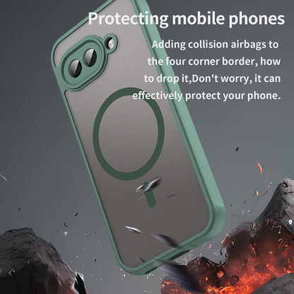 MagSafe-deksel for Google Pixel 9a, Techsuit, HaloFrost II, Grønn
