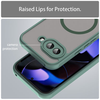 MagSafe-deksel for Google Pixel 9a, Techsuit, HaloFrost II, Grønn