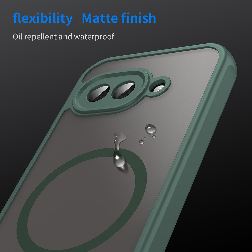 MagSafe-deksel for Google Pixel 9a, Techsuit, HaloFrost II, Grønn