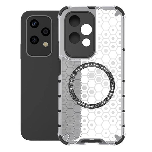 MagSafe-deksel for Honor 200 Lite, Techsuit, HoneyComb Shield, hvit