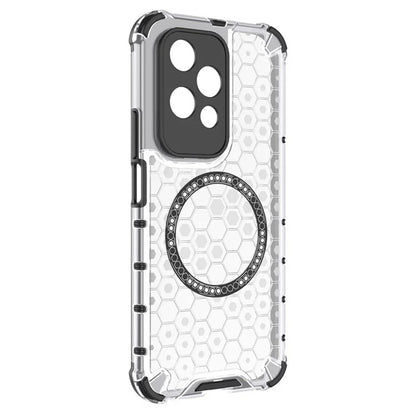 MagSafe-deksel for Honor 200 Lite, Techsuit, HoneyComb Shield, hvit