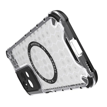 MagSafe-deksel for Honor 200 Lite, Techsuit, HoneyComb Shield, hvit