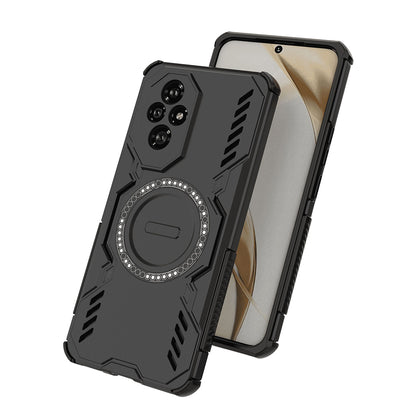 MagSafe-deksel for Honor 200, Techsuit, ArmorMag, svart