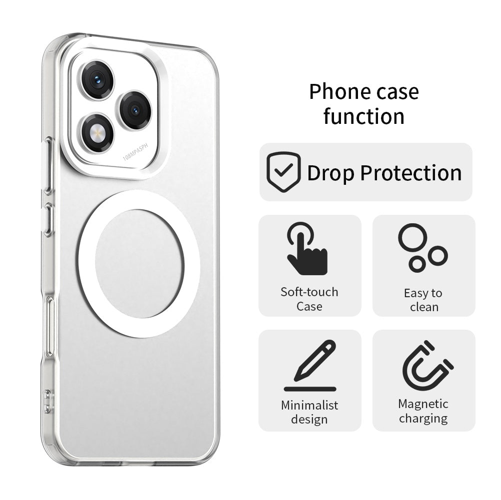 MagSafe-deksel for Honor 400 Lite, Techsuit, CandyCase, hvit