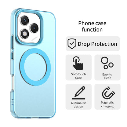 MagSafe-deksel for Honor 400 Lite, Techsuit, CandyCase, Blå