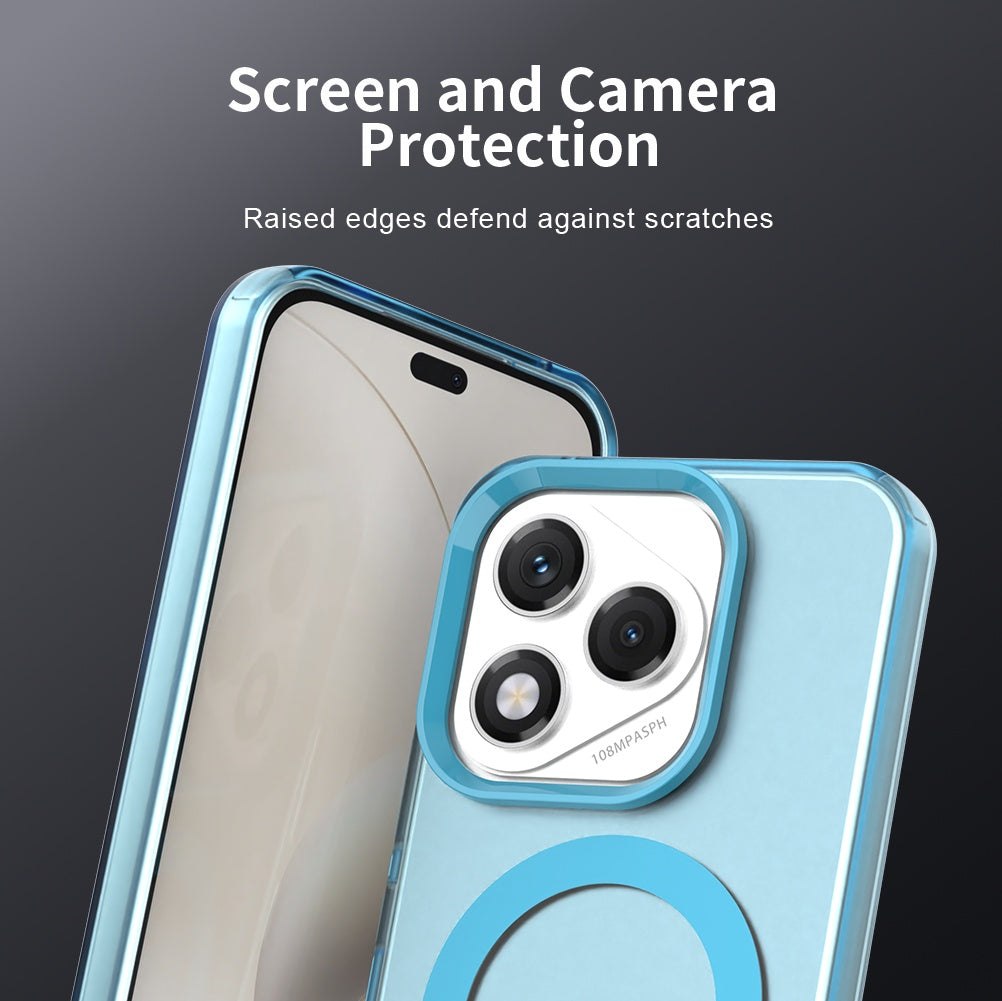 MagSafe-deksel for Honor 400 Lite, Techsuit, CandyCase, Blå