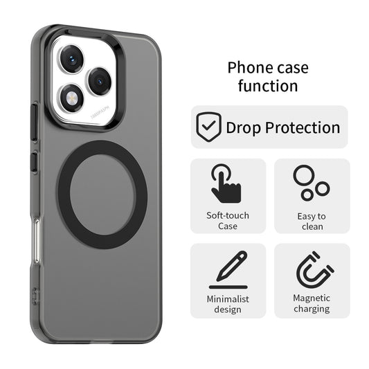 MagSafe-deksel for Honor 400 Lite, Techsuit, CandyCase, Svart