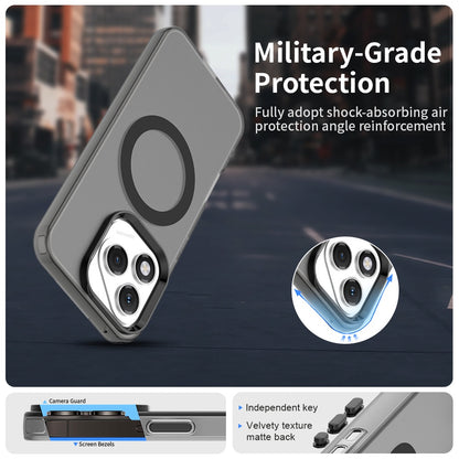 MagSafe-deksel for Honor 400 Lite, Techsuit, CandyCase, Svart