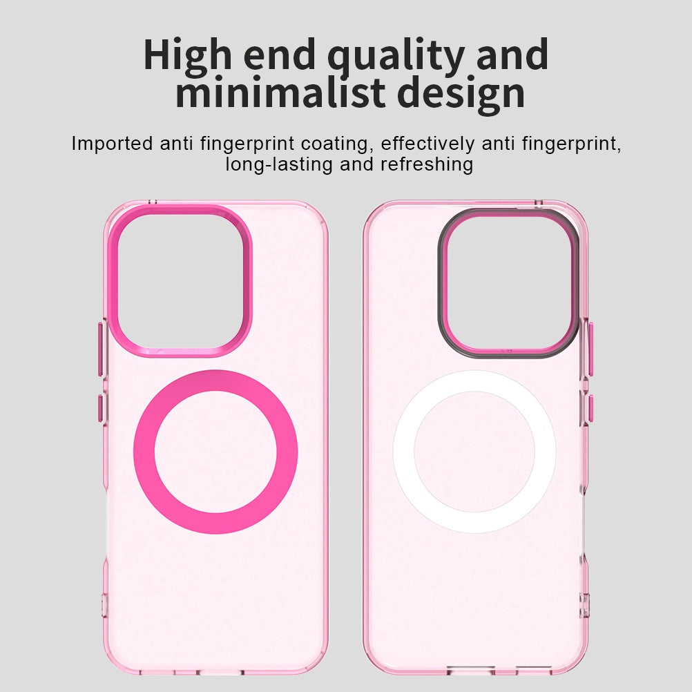 MagSafe-deksel for Honor 400 Lite, Techsuit, CandyCase, Rosa
