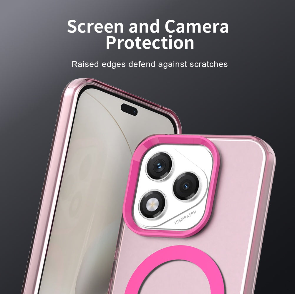 MagSafe-deksel for Honor 400 Lite, Techsuit, CandyCase, Rosa
