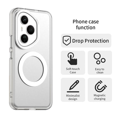 MagSafe-deksel for Honor 400 Pro, Techsuit, CandyCase, hvit