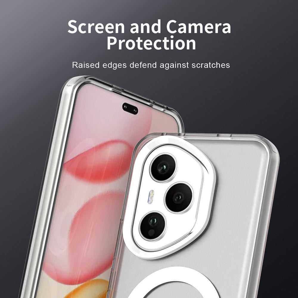 MagSafe-deksel for Honor 400 Pro, Techsuit, CandyCase, hvit