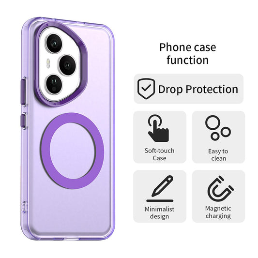 MagSafe-deksel for Honor 400 Pro, Techsuit, CandyCase, Lilla