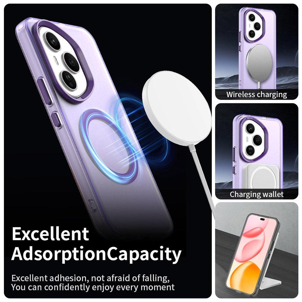 MagSafe-deksel for Honor 400 Pro, Techsuit, CandyCase, Lilla