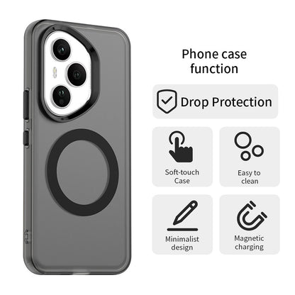 MagSafe-deksel for Honor 400 Pro, Techsuit, CandyCase, Svart