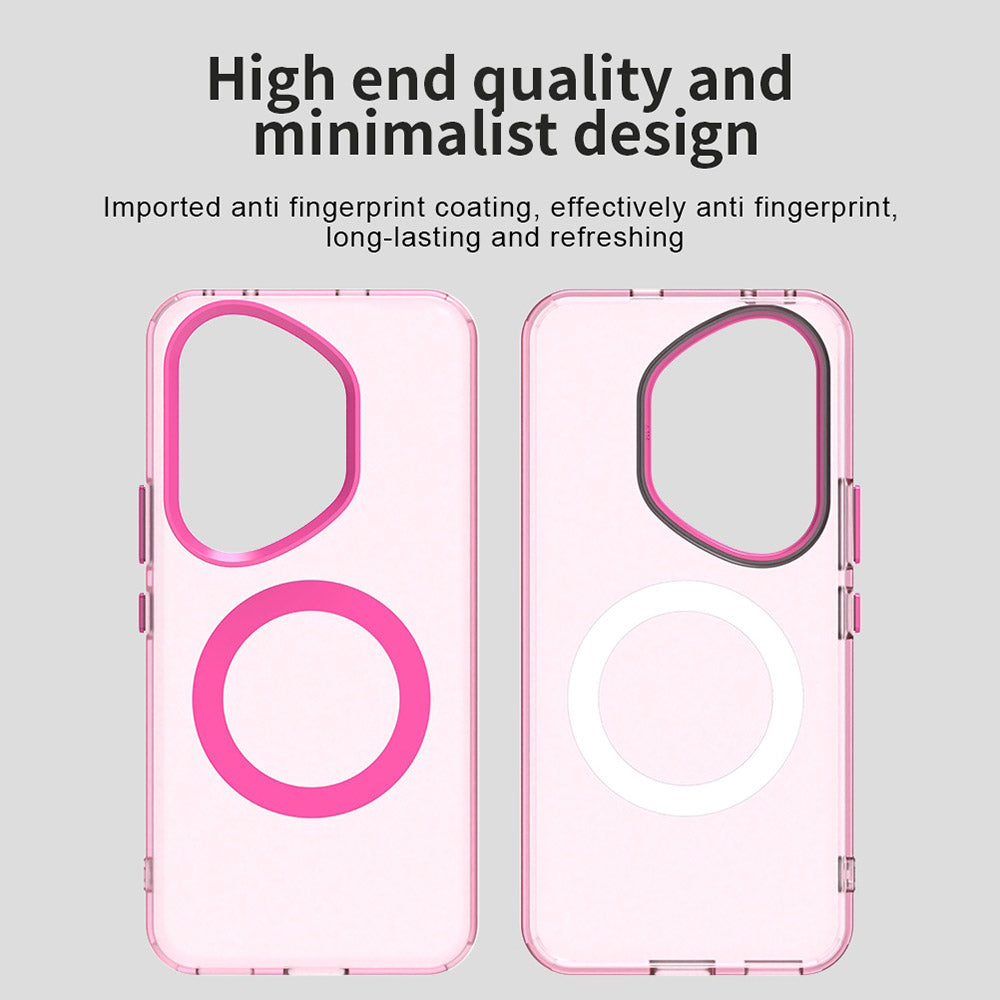 MagSafe-deksel for Honor 400 Pro, Techsuit, CandyCase, Rosa