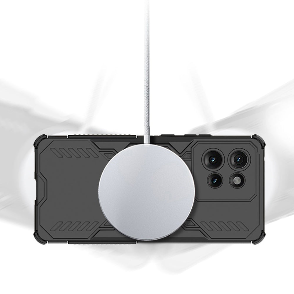 MagSafe-deksel for Honor 400, Techsuit, ArmorMag, Blå