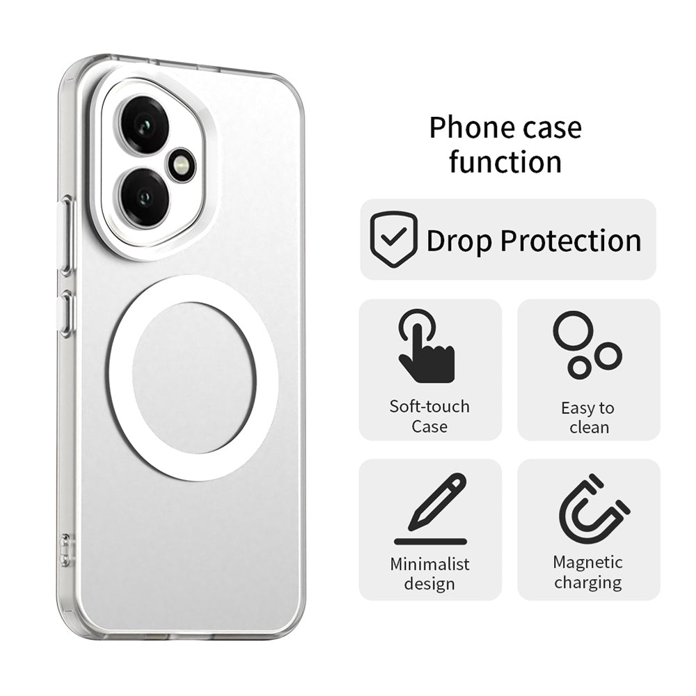 MagSafe-deksel for Honor 400, Techsuit, CandyCase, hvit