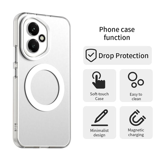 MagSafe-deksel for Honor 400, Techsuit, CandyCase, hvit