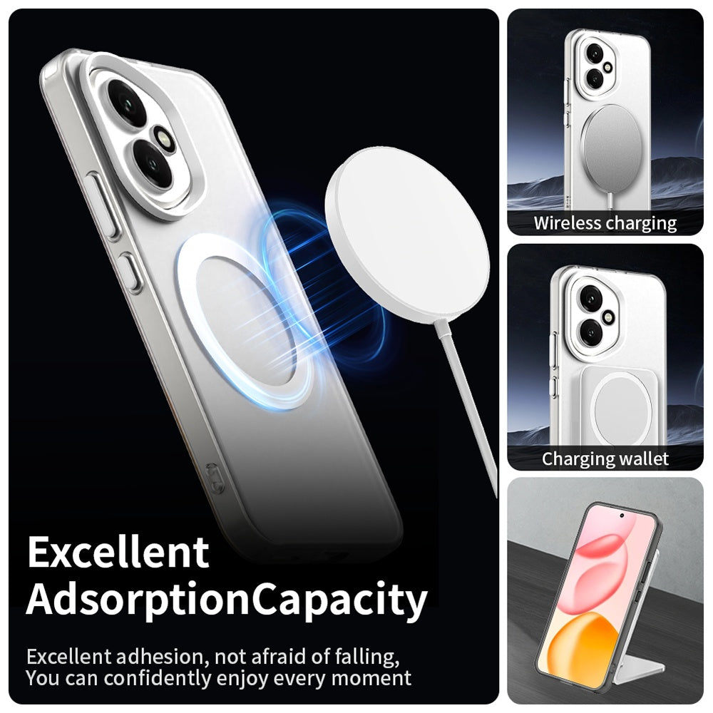 MagSafe-deksel for Honor 400, Techsuit, CandyCase, hvit