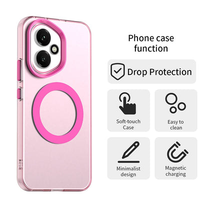 MagSafe-deksel for Honor 400, Techsuit, CandyCase, Rosa