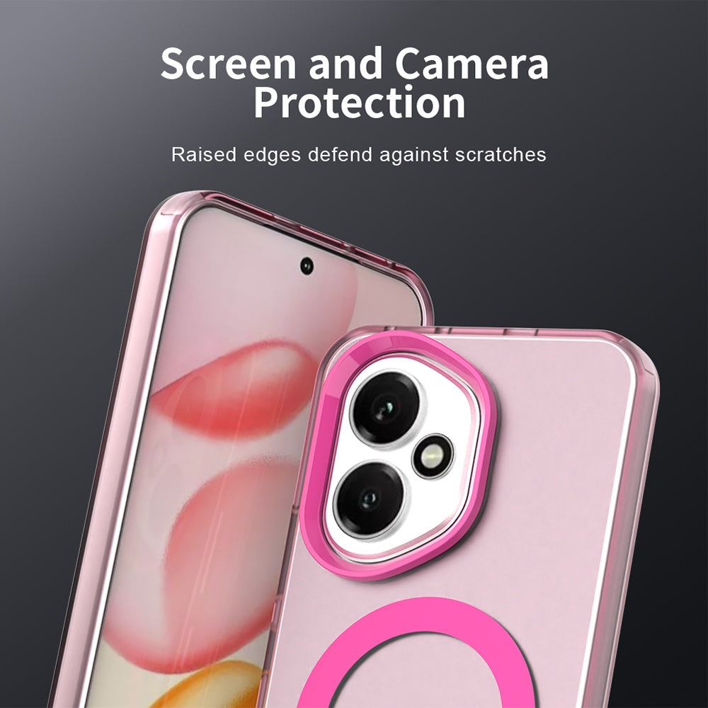 MagSafe-deksel for Honor 400, Techsuit, CandyCase, Rosa