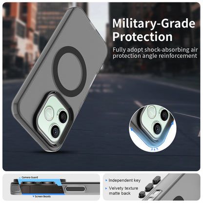 MagSafe-deksel for Honor 600 Lite, Techsuit, CandyCase, Svart