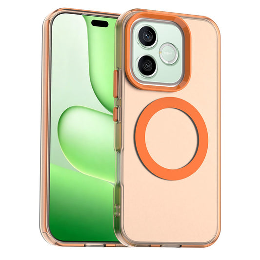MagSafe-deksel for Honor 600 Lite, Techsuit, CandyCase, Oransje
