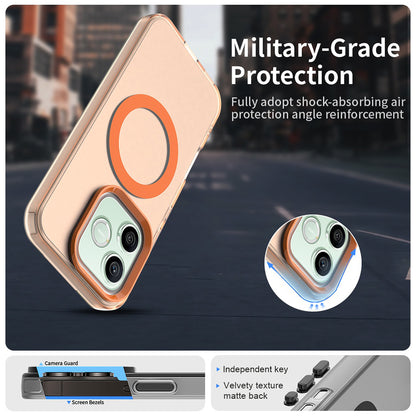 MagSafe-deksel for Honor 600 Lite, Techsuit, CandyCase, Oransje