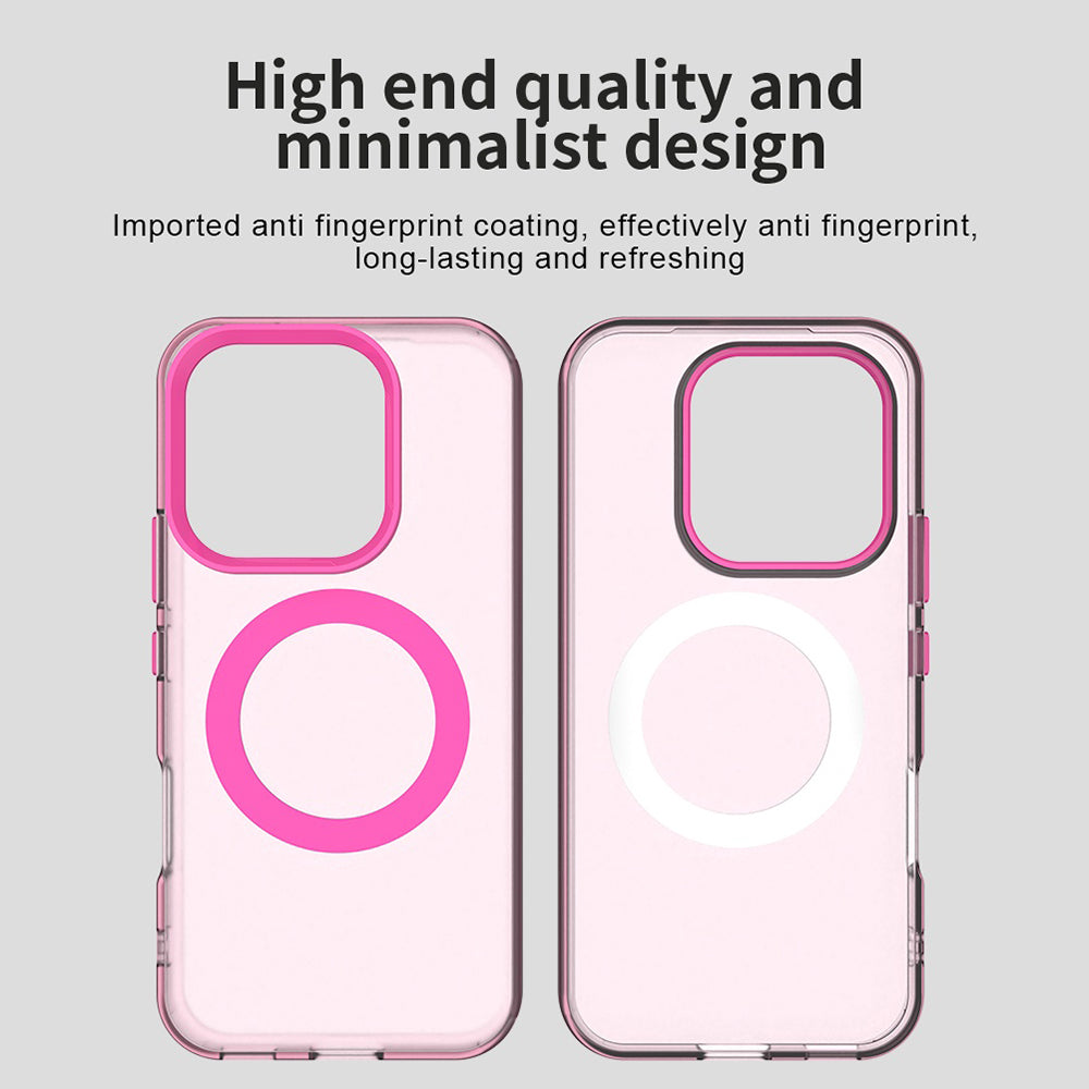 MagSafe-deksel for Honor 600 Lite, Techsuit, CandyCase, Rosa