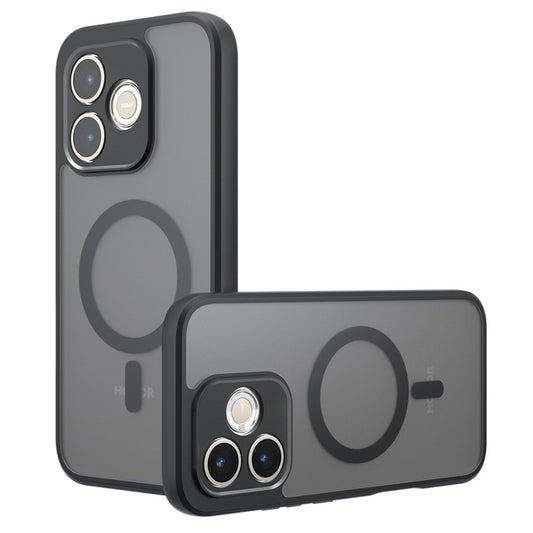 MagSafe-deksel for Honor 600 Lite, Techsuit, PureFrost, Satin Black