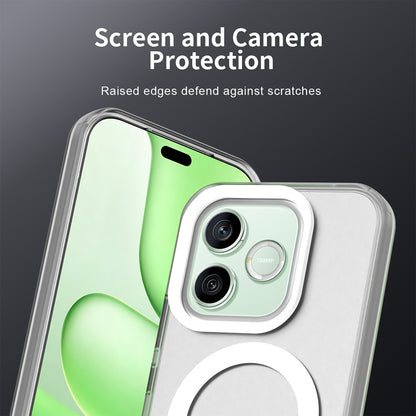 MagSafe-deksel for Honor 600 Pro / 600, Techsuit, CandyCase, hvit