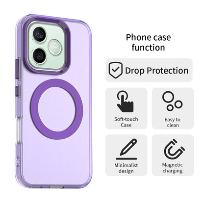 MagSafe-deksel for Honor 600 Pro / 600, Techsuit, CandyCase, Lilla