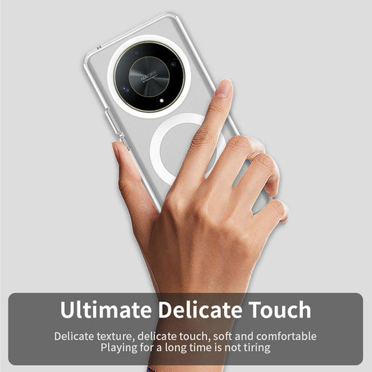 MagSafe-deksel for Honor Magic6 Lite, Techsuit, CandyCase, hvit