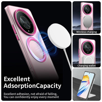 MagSafe-deksel for Honor Magic6 Lite, Techsuit, CandyCase, Rosa