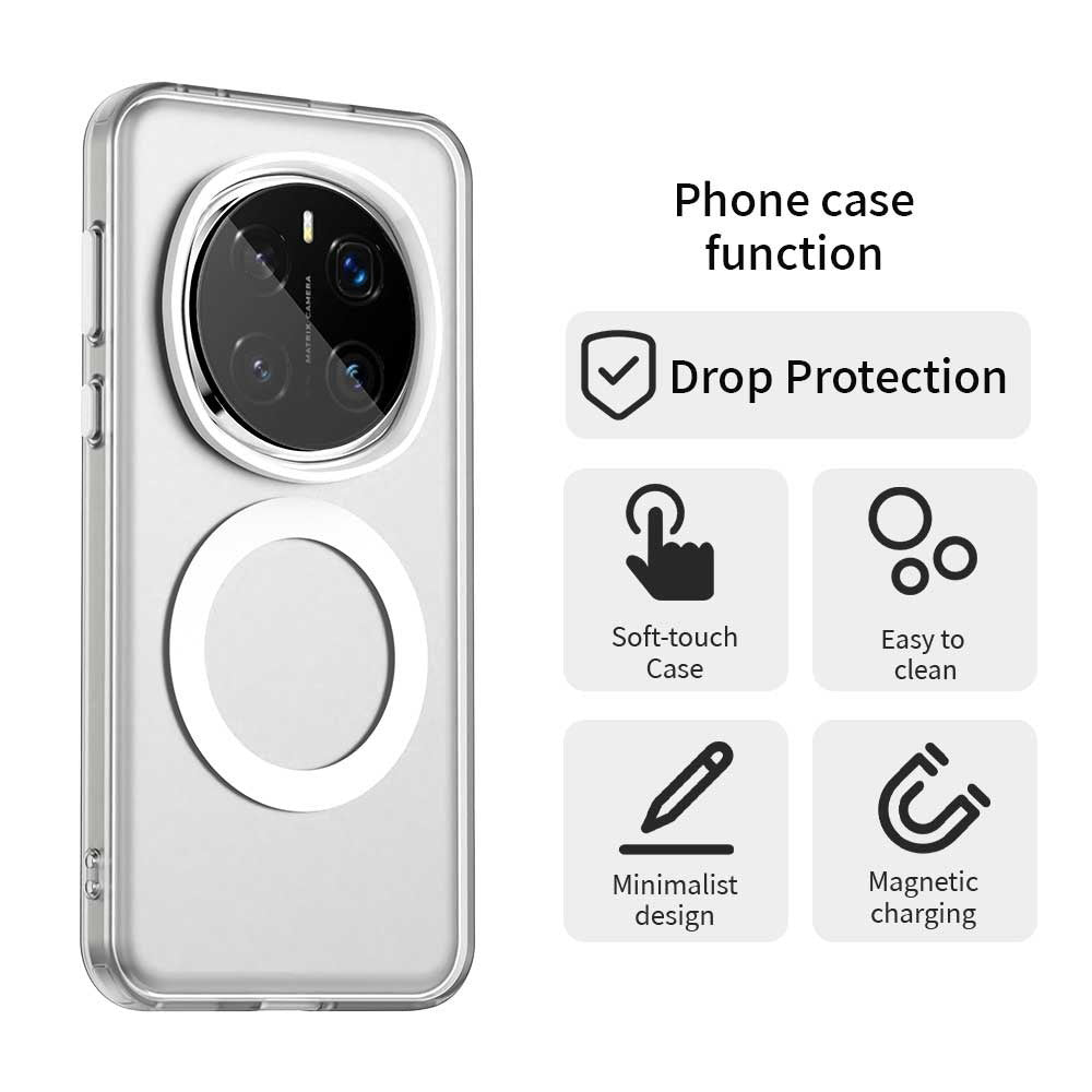 MagSafe-deksel for Honor Magic7 Pro, Techsuit, CandyCase, hvit