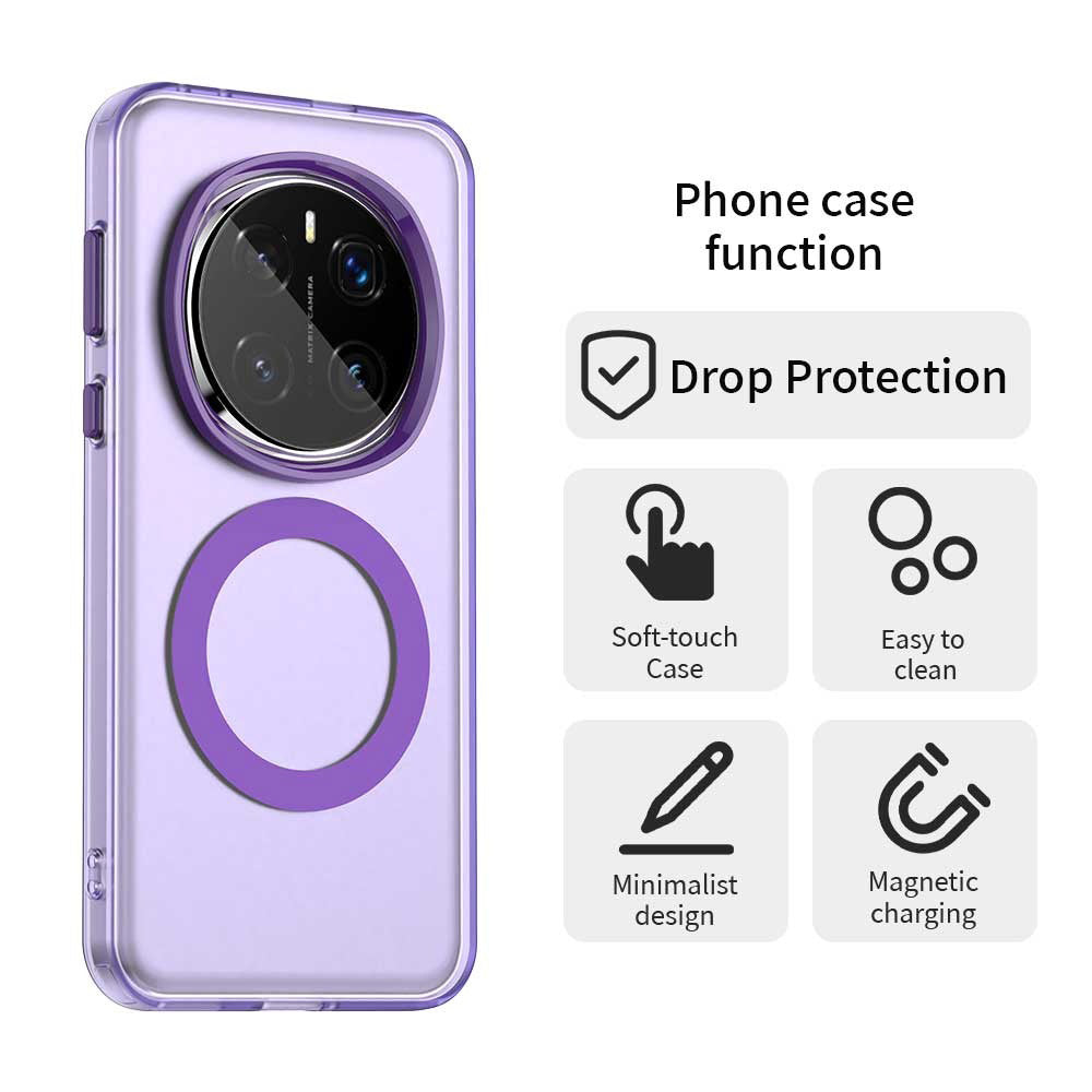 MagSafe-deksel for Honor Magic7 Pro, Techsuit, CandyCase, lilla
