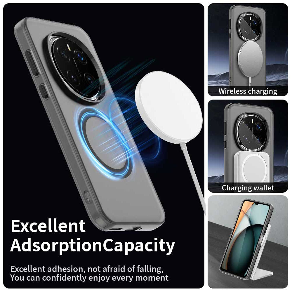 MagSafe-deksel for Honor Magic7 Pro, Techsuit, CandyCase, svart