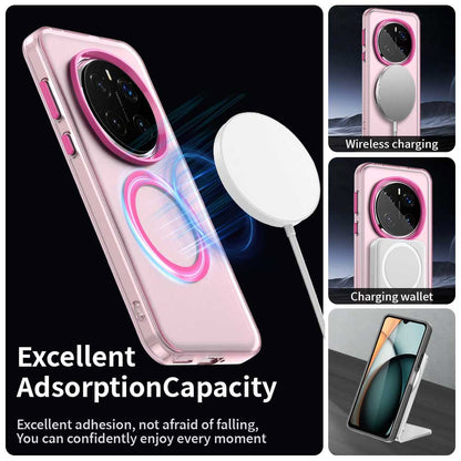 MagSafe-deksel for Honor Magic7 Pro, Techsuit, CandyCase, Rosa