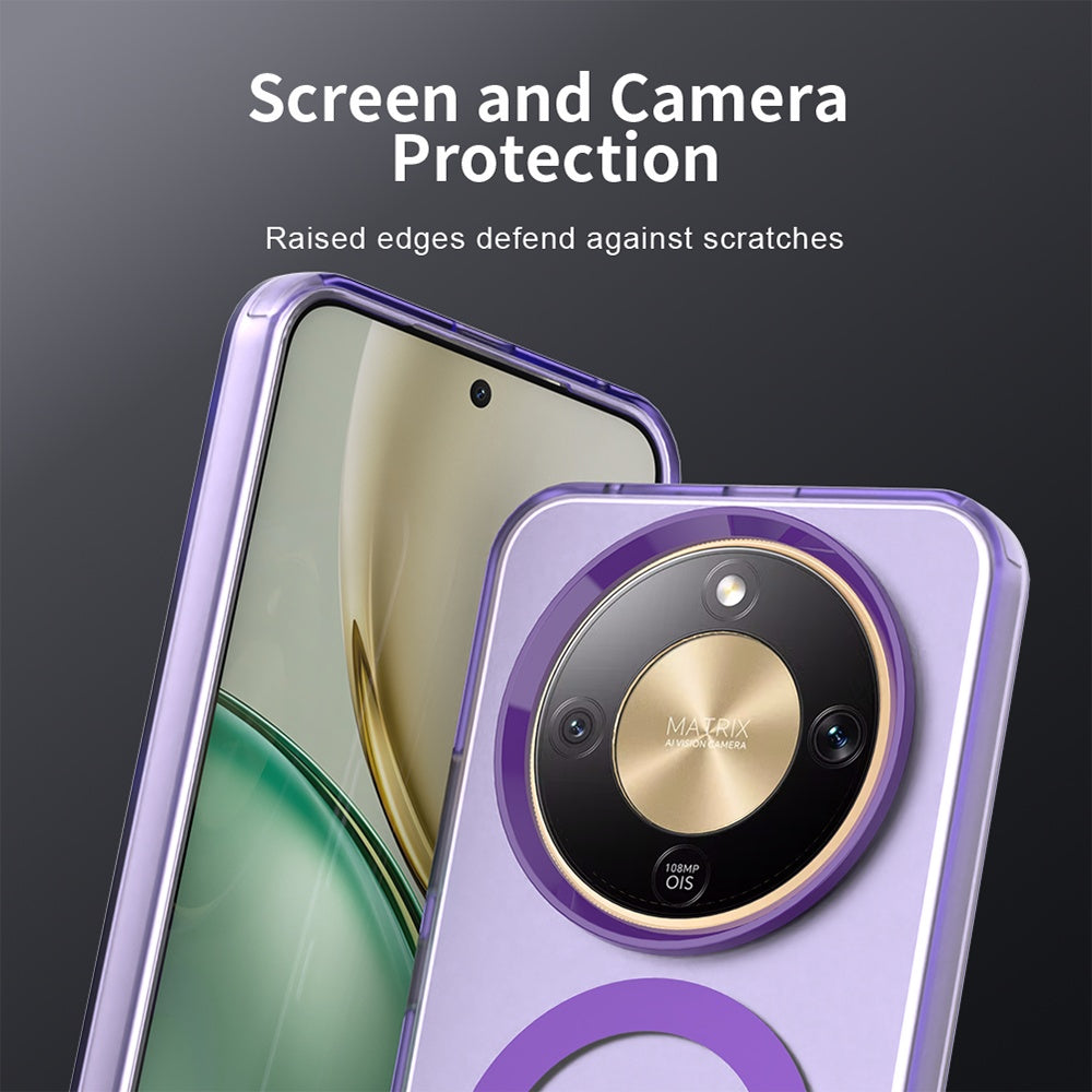 MagSafe-deksel for Honor Magic8 Lite, Techsuit, CandyCase, Lilla