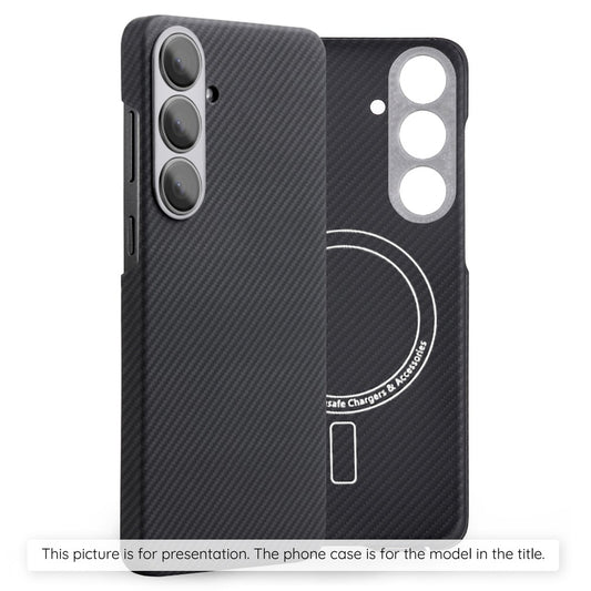 MagSafe-deksel for Honor Magic8 Pro, Techsuit, Aramidfiber, Svart