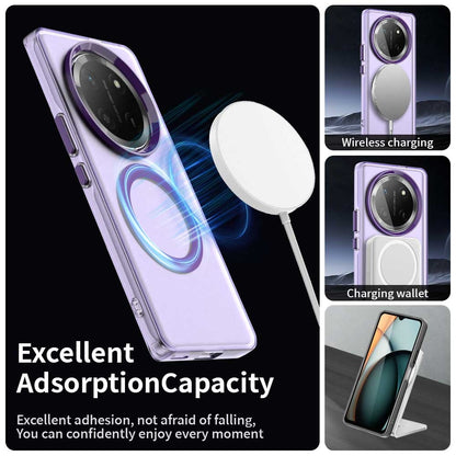 MagSafe-deksel for Honor X9c / Magic7 Lite, Techsuit, CandyCase, Lilla