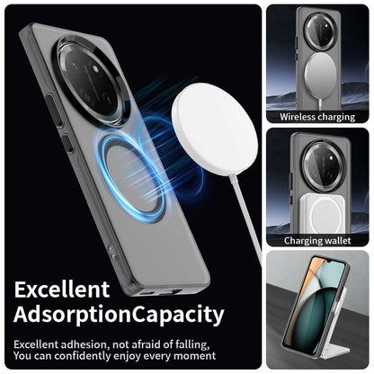MagSafe-deksel for Honor X9c / Magic7 Lite, Techsuit, CandyCase, Svart