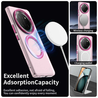 MagSafe-deksel for Honor X9c / Magic7 Lite, Techsuit, CandyCase, Rosa