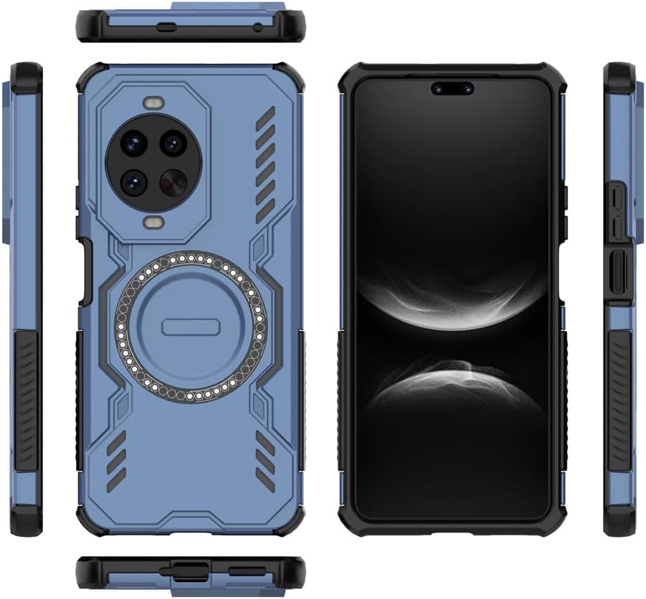 MagSafe-deksel for Huawei nova 14 Pro, Techsuit, ArmorMag, Blå