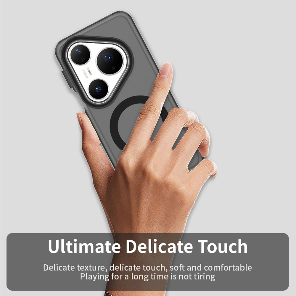 MagSafe-deksel for Huawei Pura 80 Pro, Techsuit, CandyCase, Svart